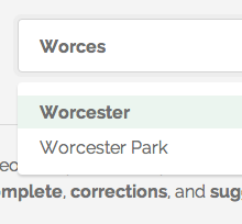 Geocoding